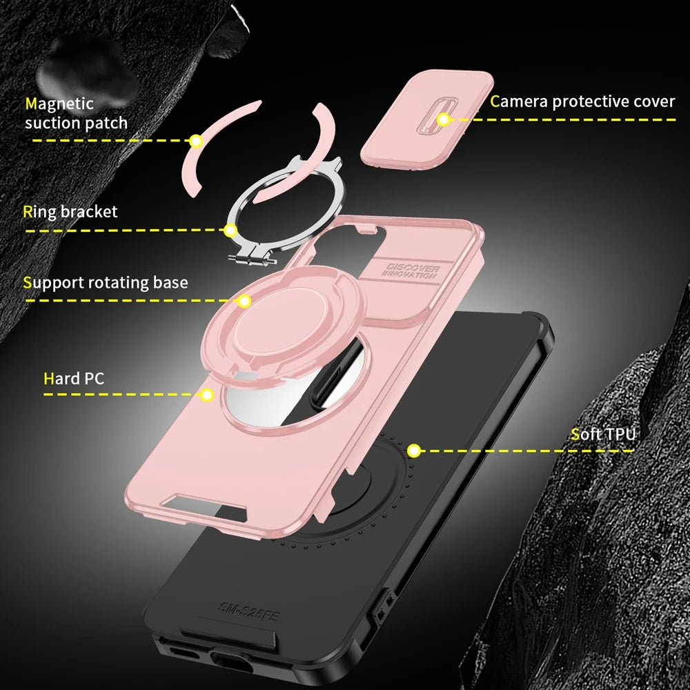 Samsung Galaxy Slide Lens Armor Case