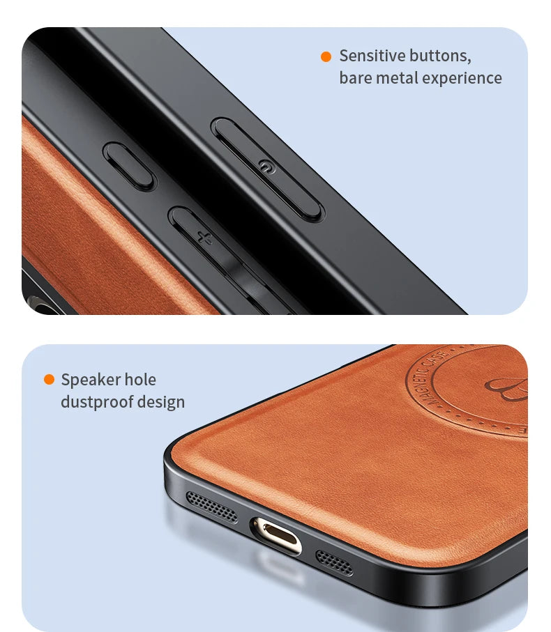 Xiaomi Magnetic Leather Wireless Case