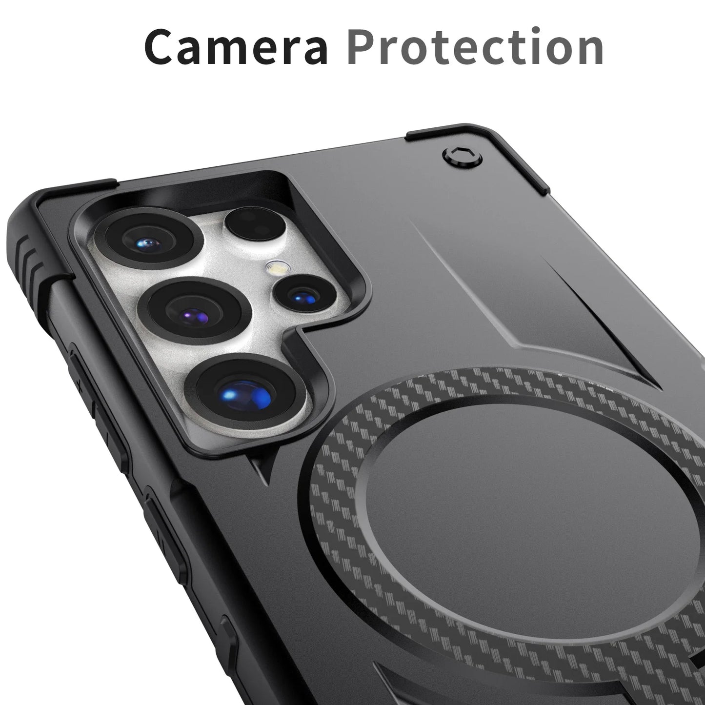 Samsung Galaxy S Case with Dual Glass