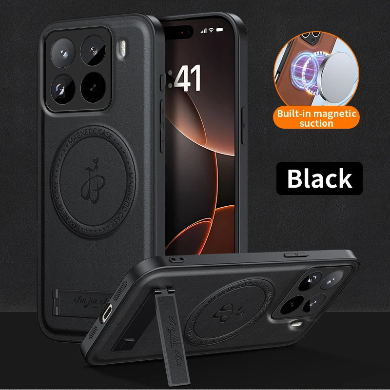 Xiaomi Magnetic Leather Stand Case