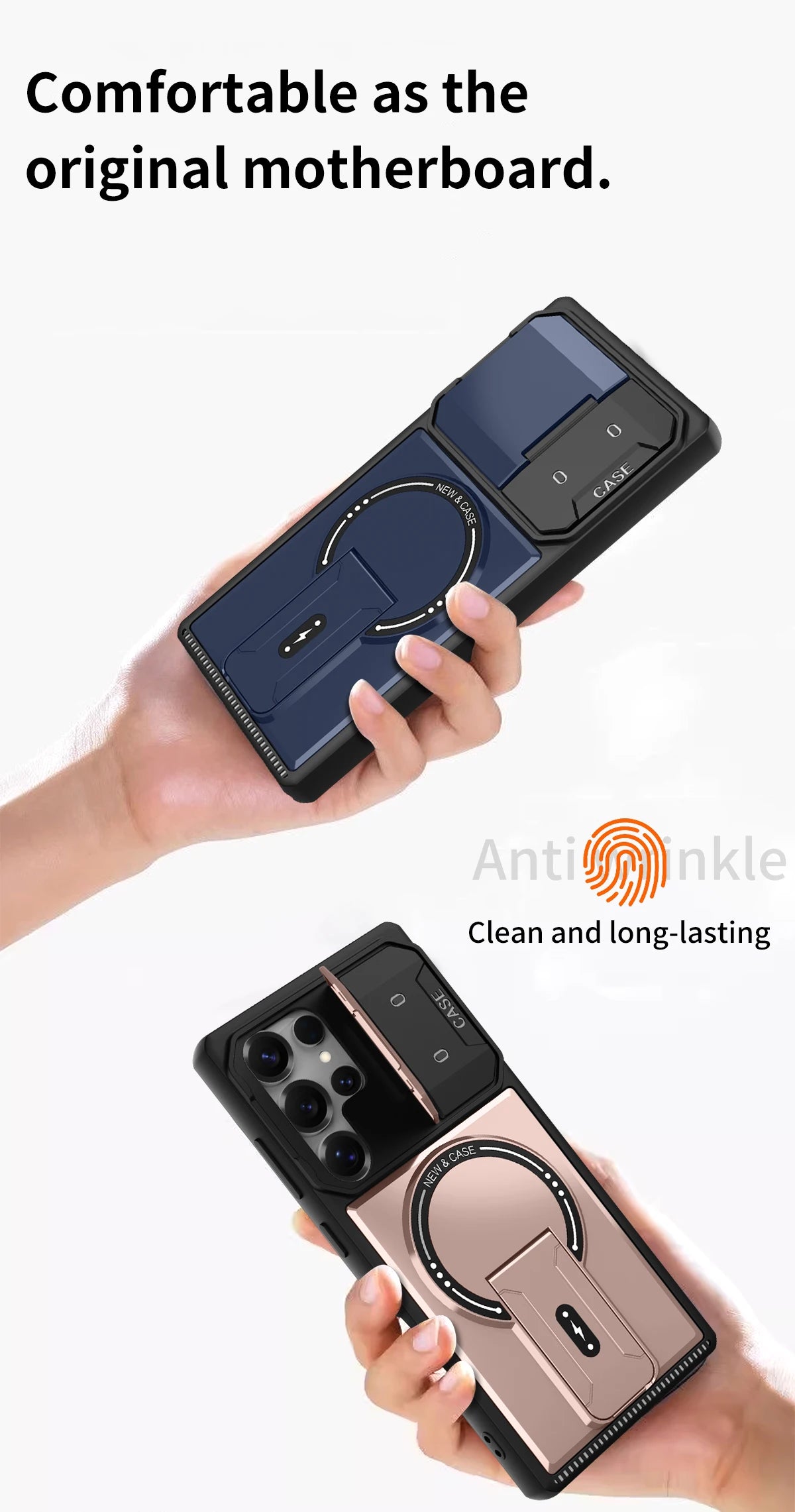 Magnetic Bracket Phone Case Samsung