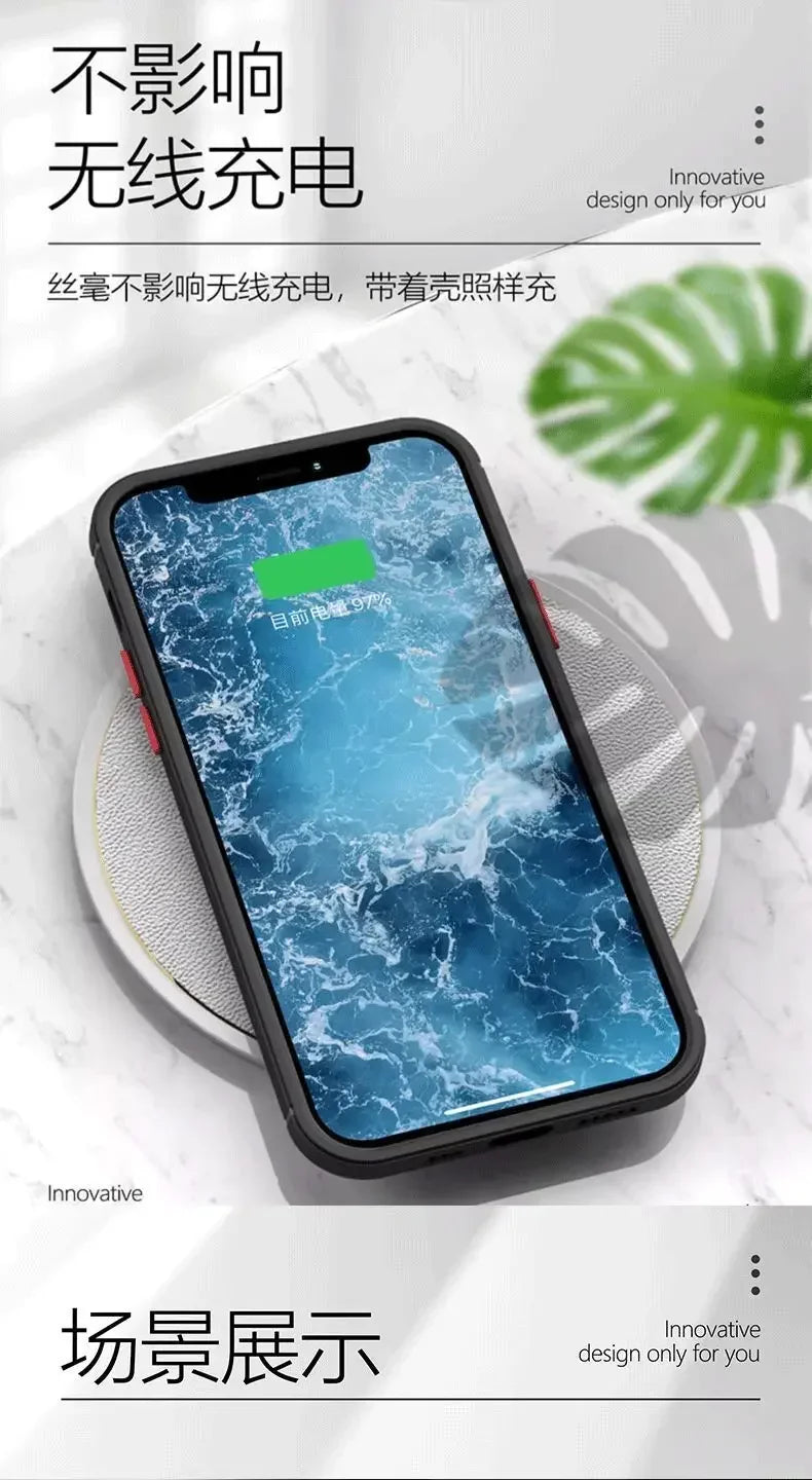 Luxury Matte MagSafe Case Samsung Galaxy