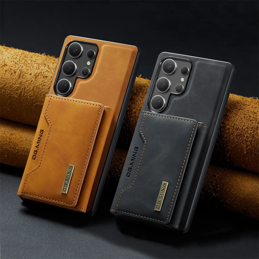 Magnetic Card Wallet Case for Samsung