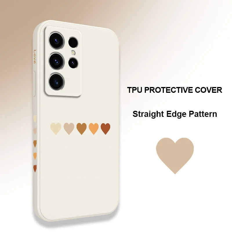 Gradient Heart Case for Samsung Galaxy