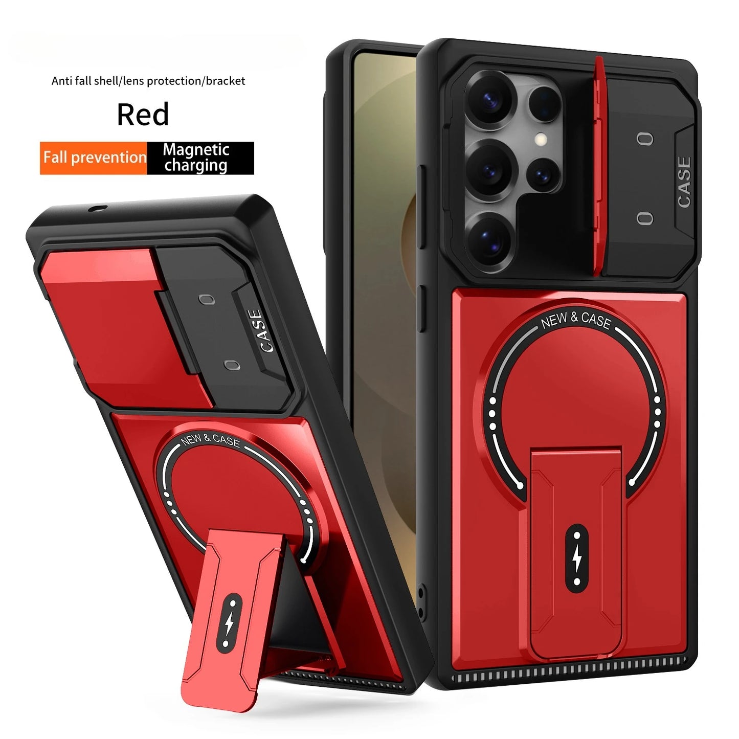 Magnetic Bracket Phone Case Samsung