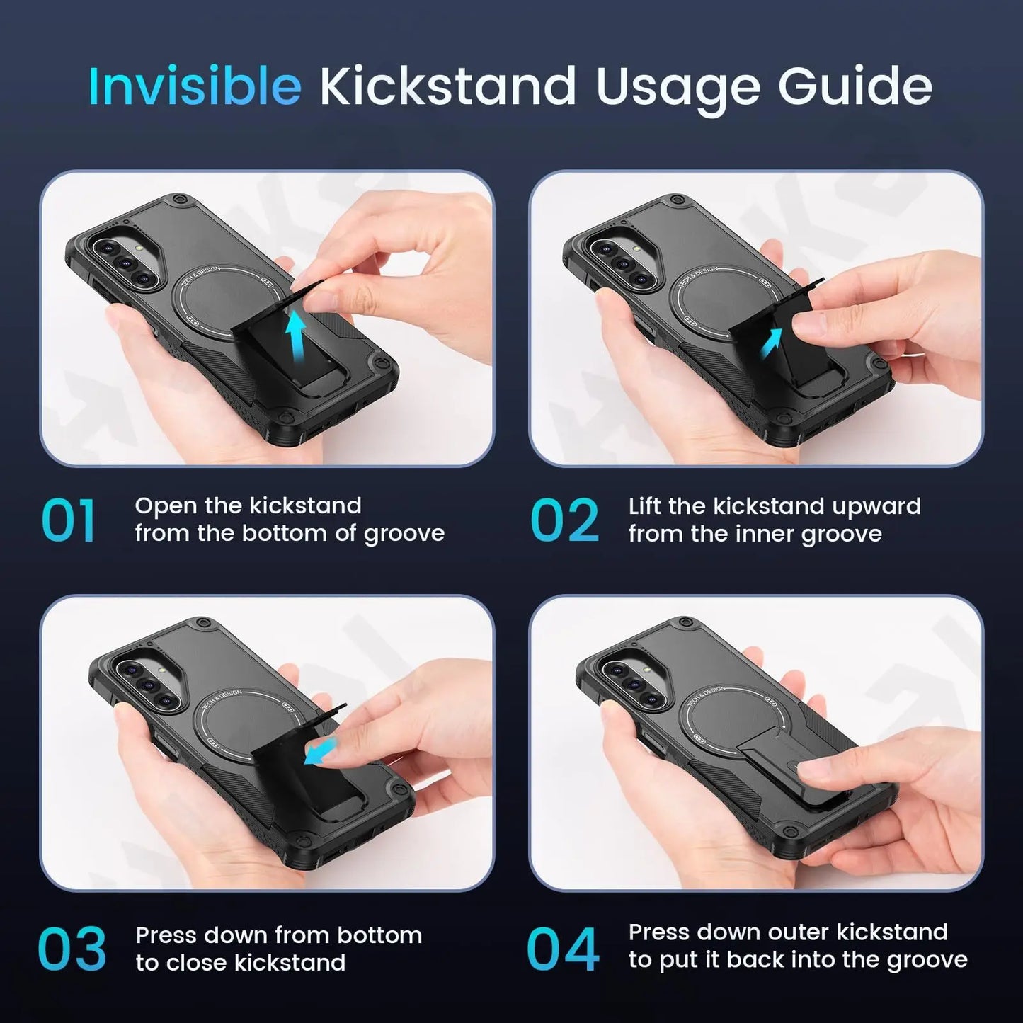Samsung MagSafe Rugged Kickstand Case