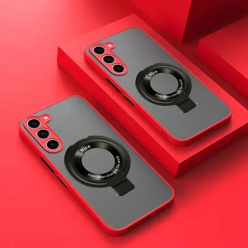 Luxury Matte MagSafe Case Samsung Galaxy