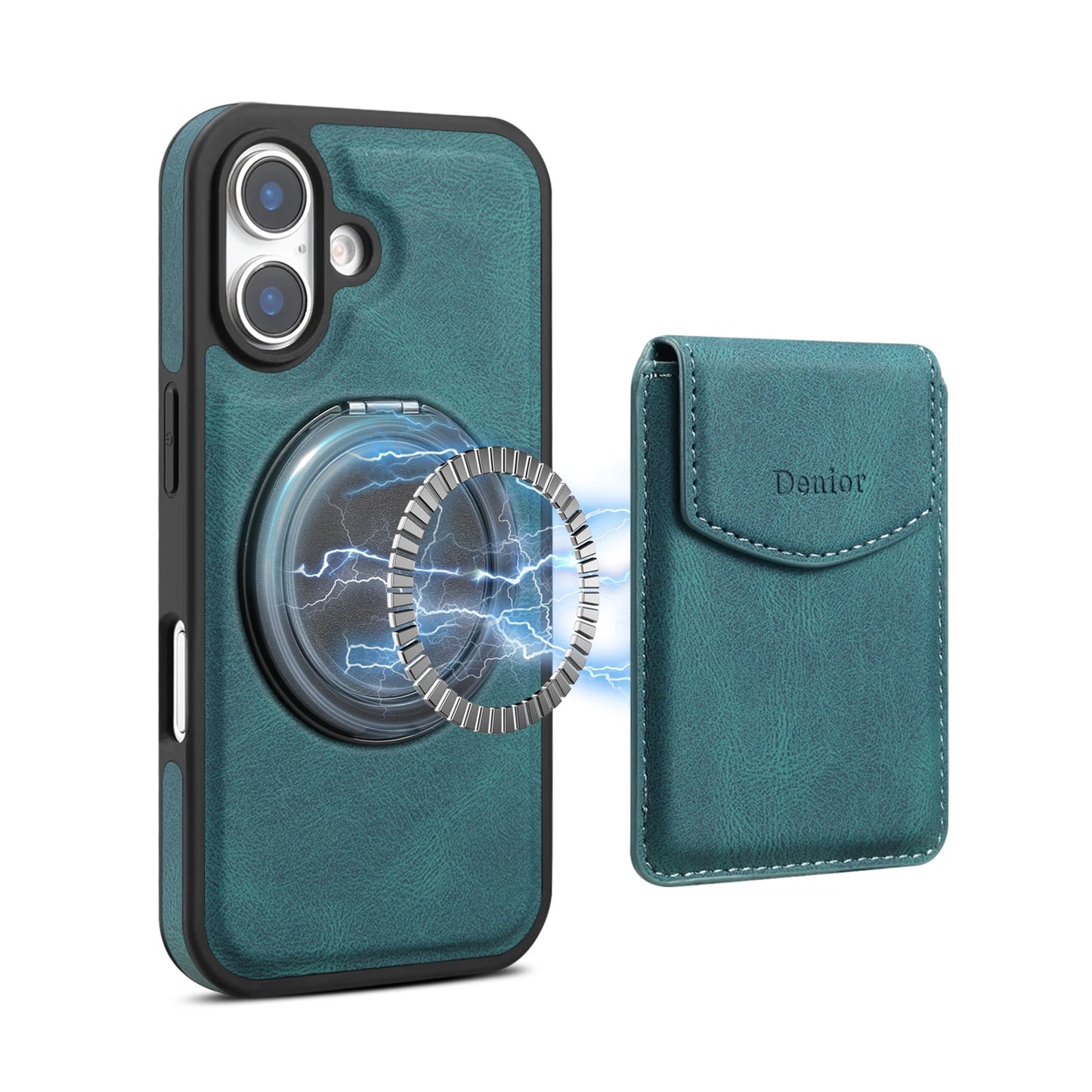 MagSafe Leather Wallet Case for iPhone