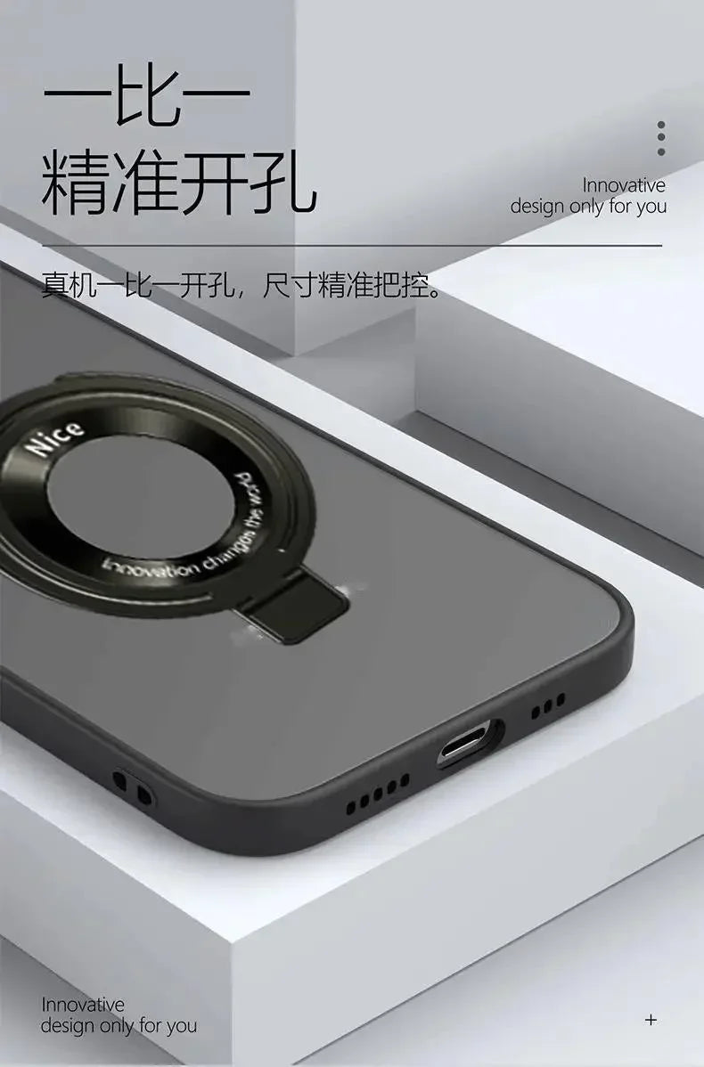 Luxury Matte MagSafe Case Samsung Galaxy