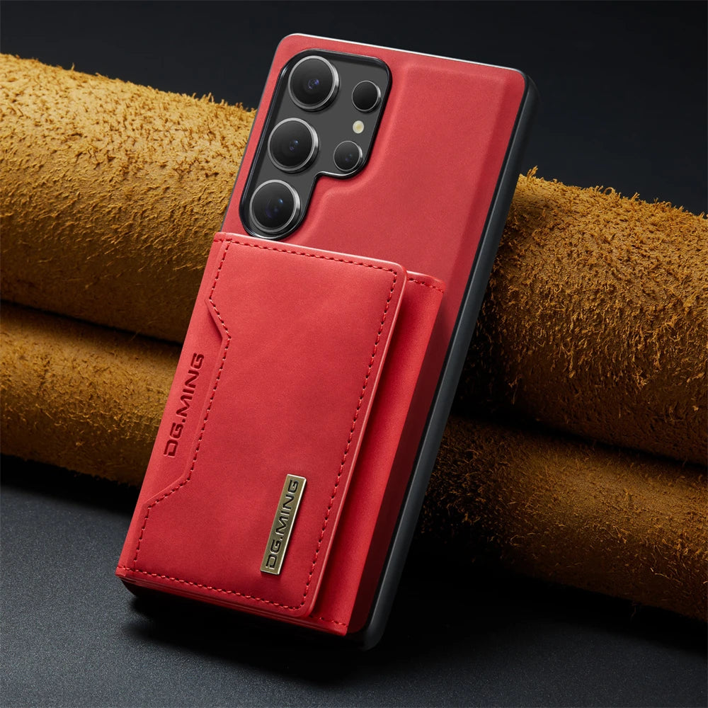 Magnetic Card Wallet Case for Samsung