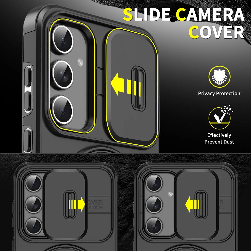 Samsung Magnetic Ring Stand Lens Case