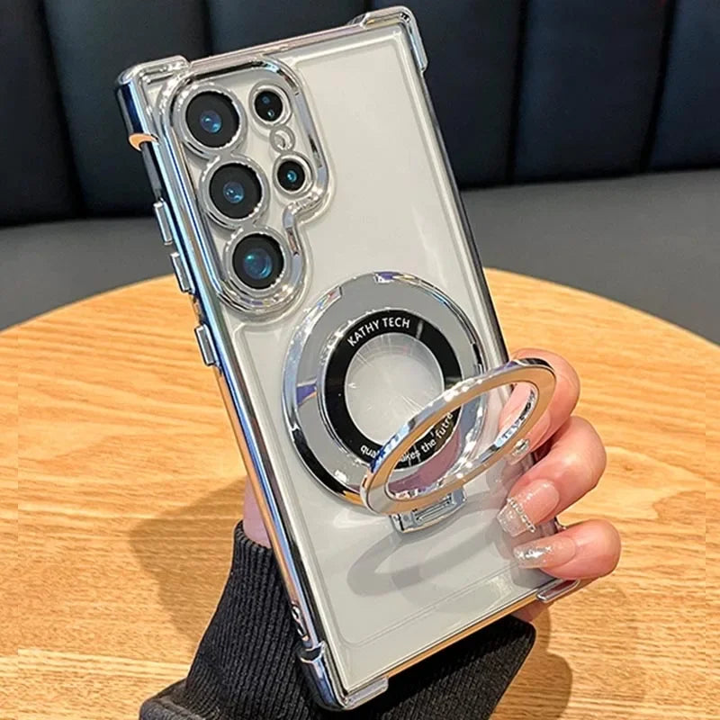 Samsung Magnetic Clear Shockproof Case