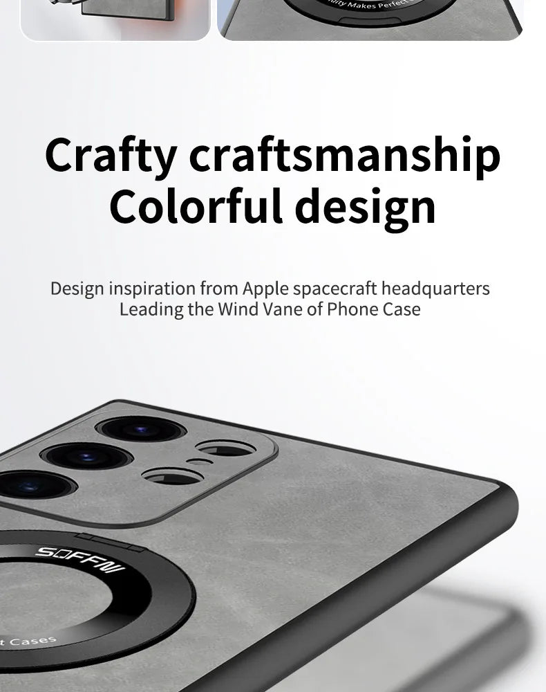 Samsung Galaxy MagSafe Leather Case