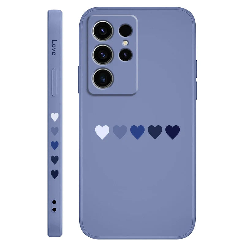 Gradient Heart Case for Samsung Galaxy