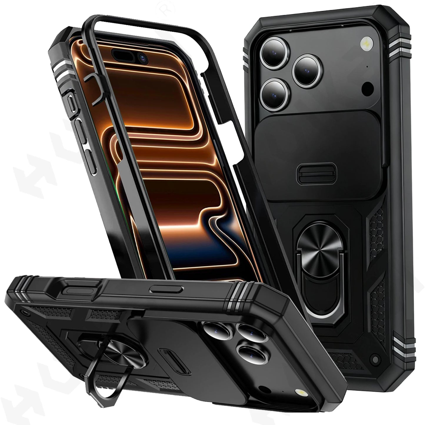 Rugged Swivel Kickstand iPhone Case