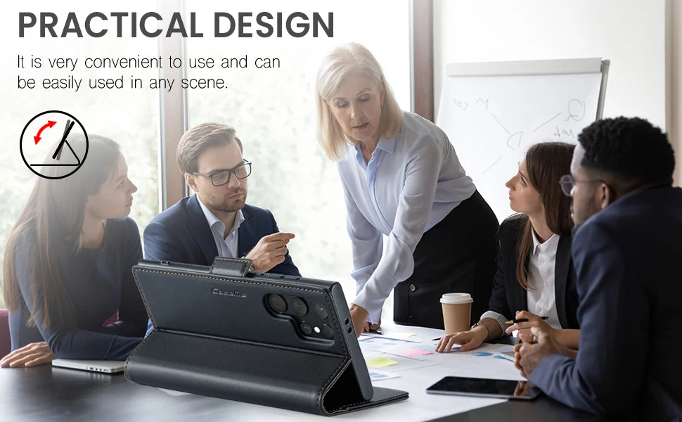 CaseMe RFID Wallet Case for Galaxy