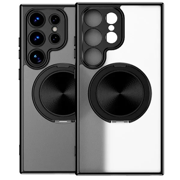 MagSafe Matte Clear Samsung Ring Case