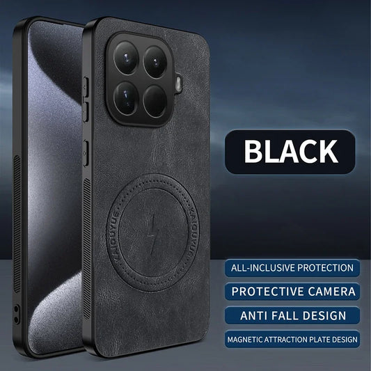 Magnetic Leather Shockproof Case Xiaomi