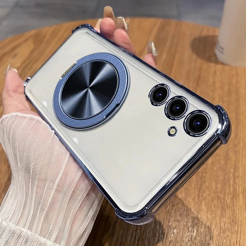 Magnetic Stand Shockproof Galaxy Case