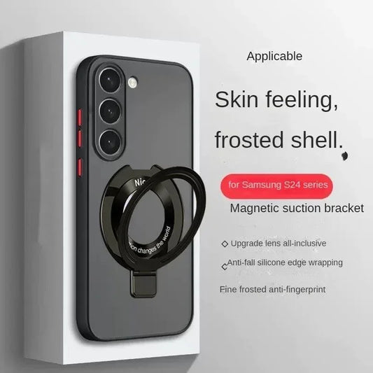 Luxury Matte MagSafe Case Samsung Galaxy