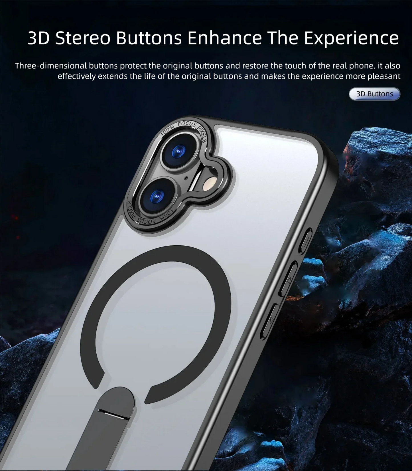 MagSafe Stand Clear & Matte iPhone Case