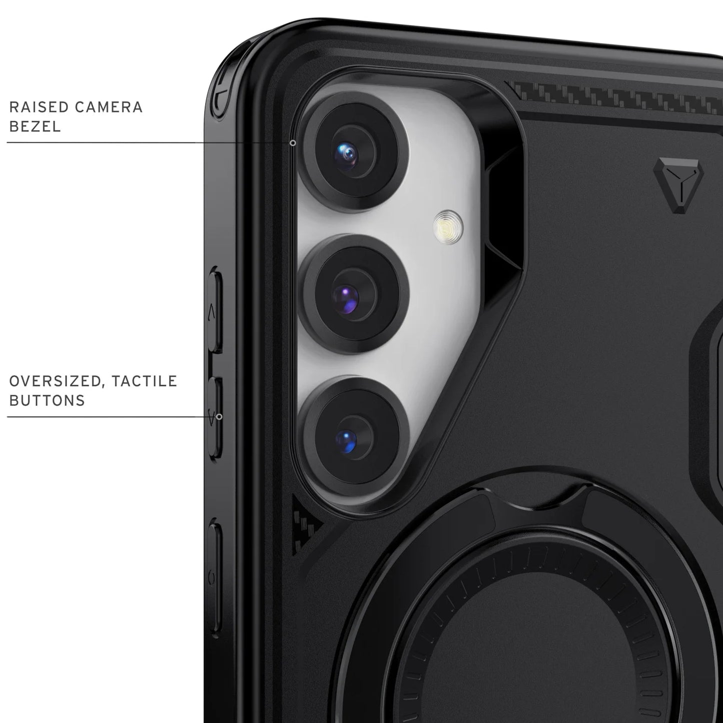 Rugged Shockproof Kickstand Case Samsung