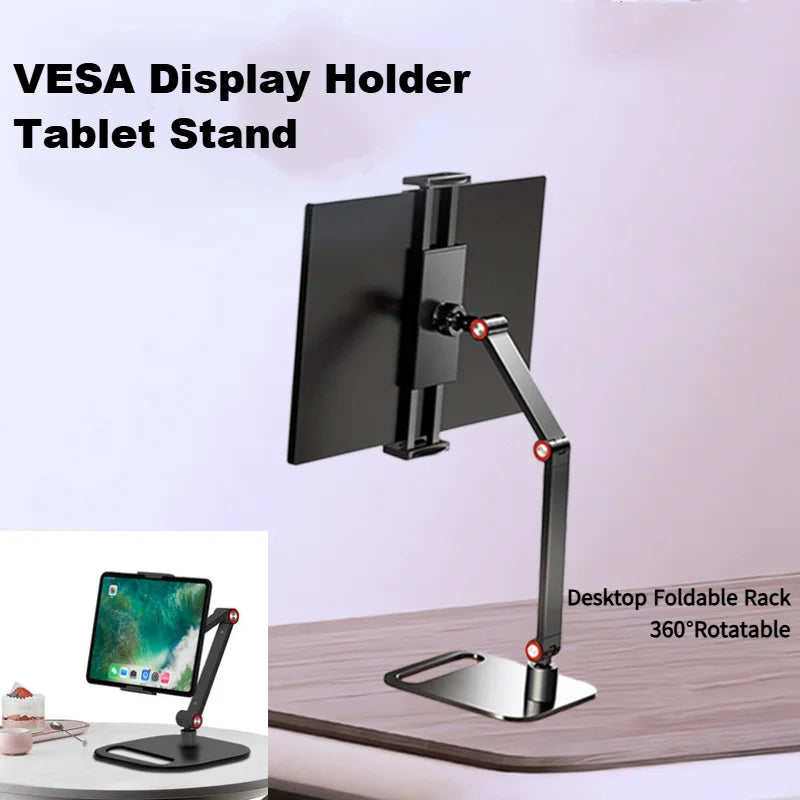 Adjustable VESA Tablet Desk Stand