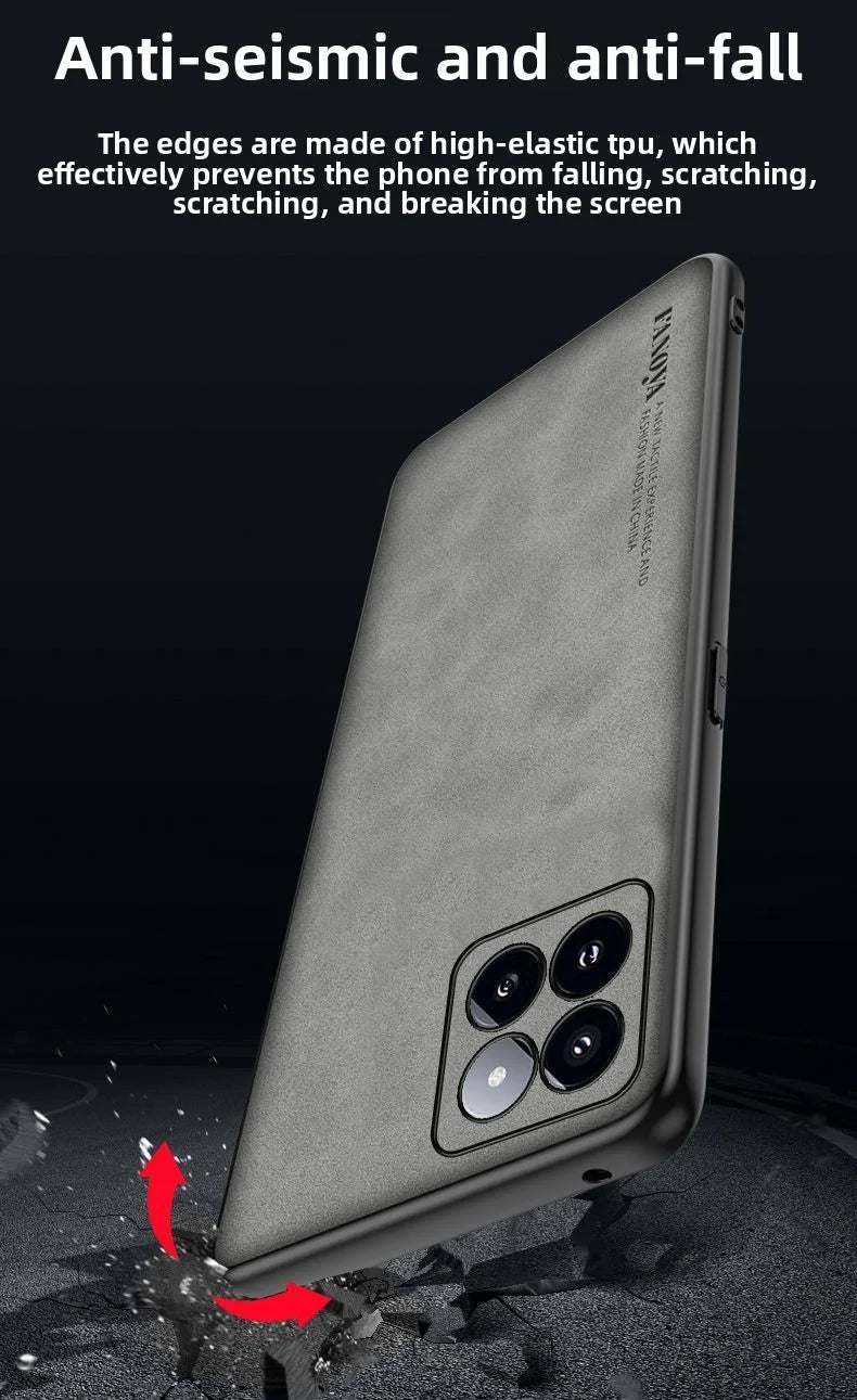 Xiaomi Magnetic PU Leather Back Case