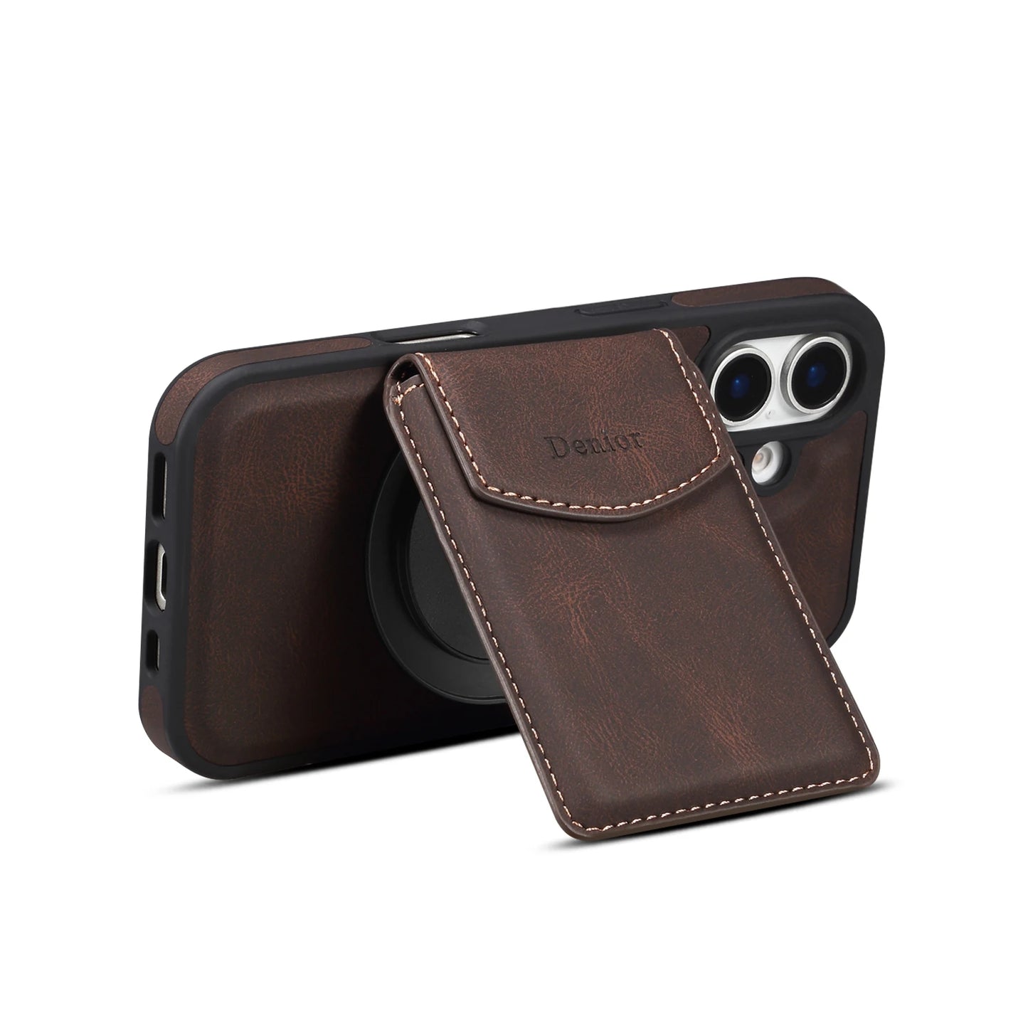 MagSafe Leather Wallet Case for iPhone