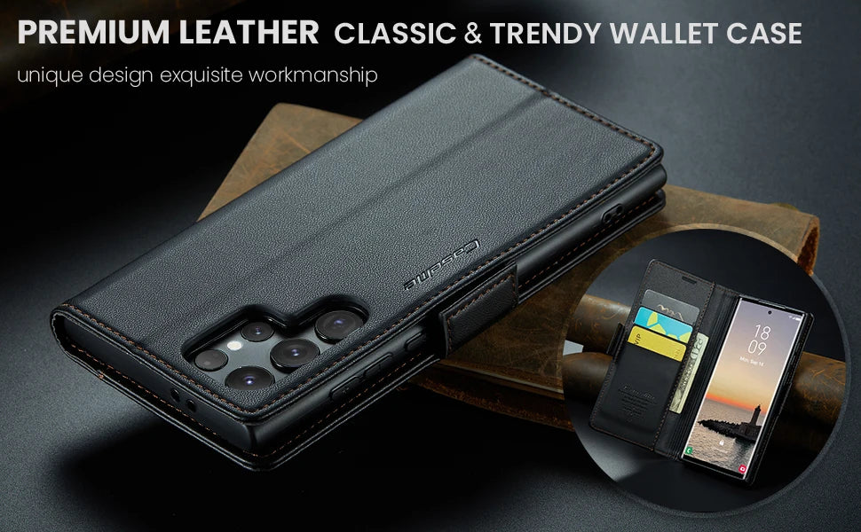 CaseMe RFID Wallet Case for Galaxy