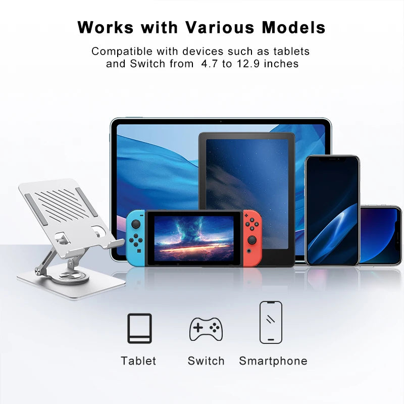 Adjustable VESA Tablet Desk Stand