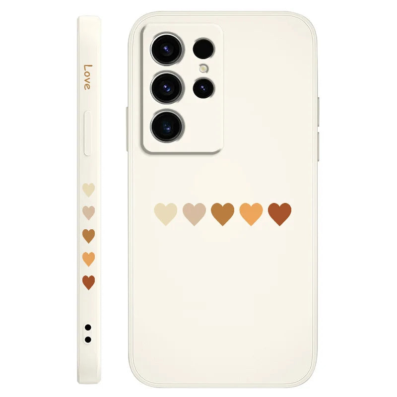 Gradient Heart Case for Samsung Galaxy