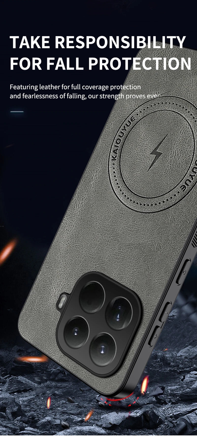 MagSafe Sheepskin Armor Case Xiaomi