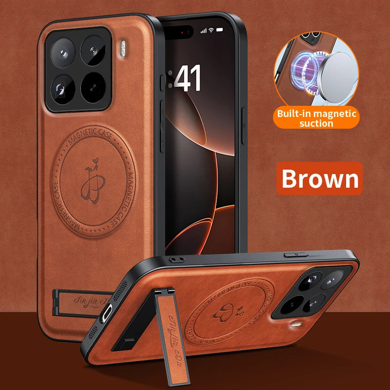 Xiaomi Magnetic Leather Stand Case