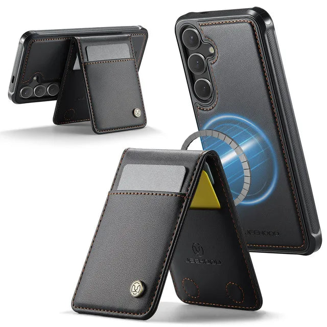 Magnetic Wallet Case Samsung Galaxy