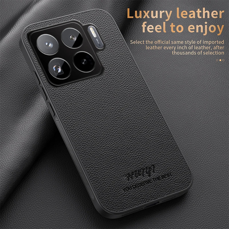 Magnetic Leather Shockproof Case Xiaomi