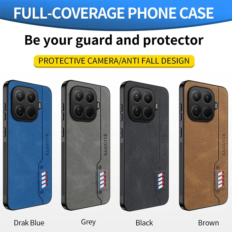 PU Leather Shield Xiaomi 15T Pro Case