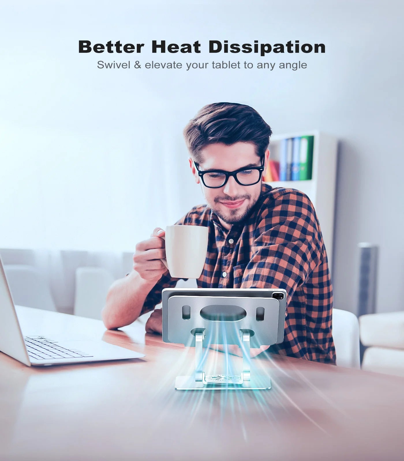 Aluminum Adjustable Tablet Stand Holder