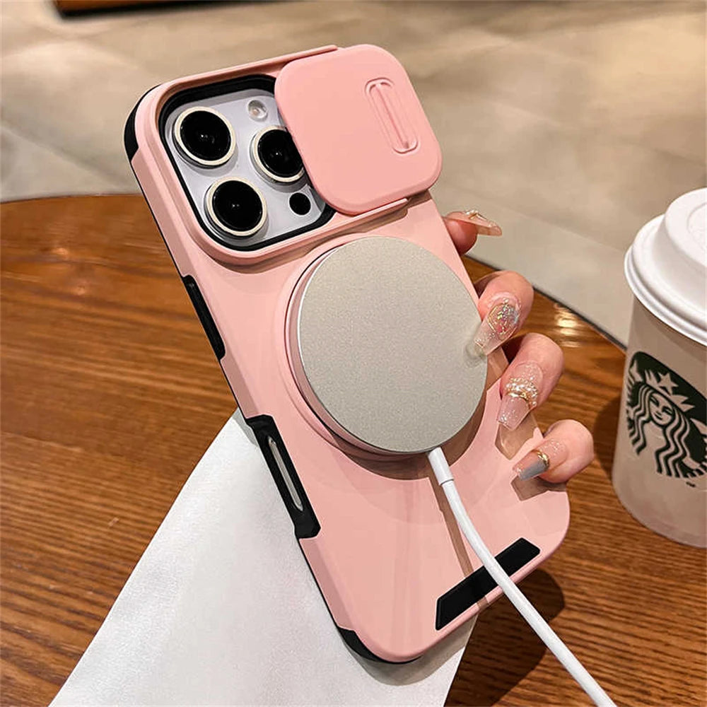 MagSafe Slide Camera Ring Case iPhone
