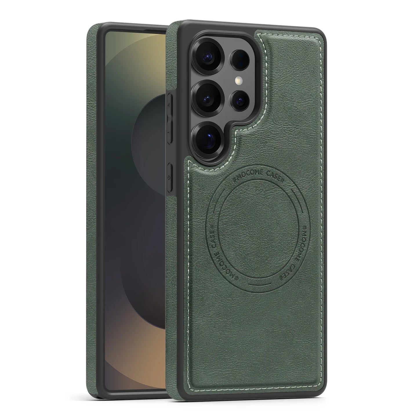 Leather MagSafe Case with Lens Guard