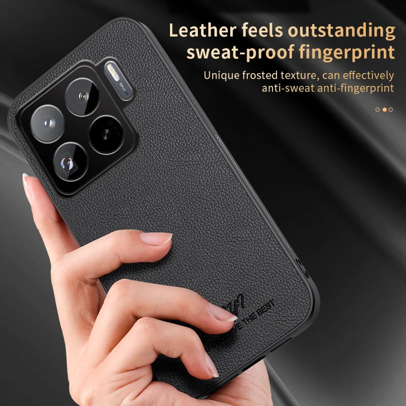 Magnetic Leather Shockproof Case Xiaomi