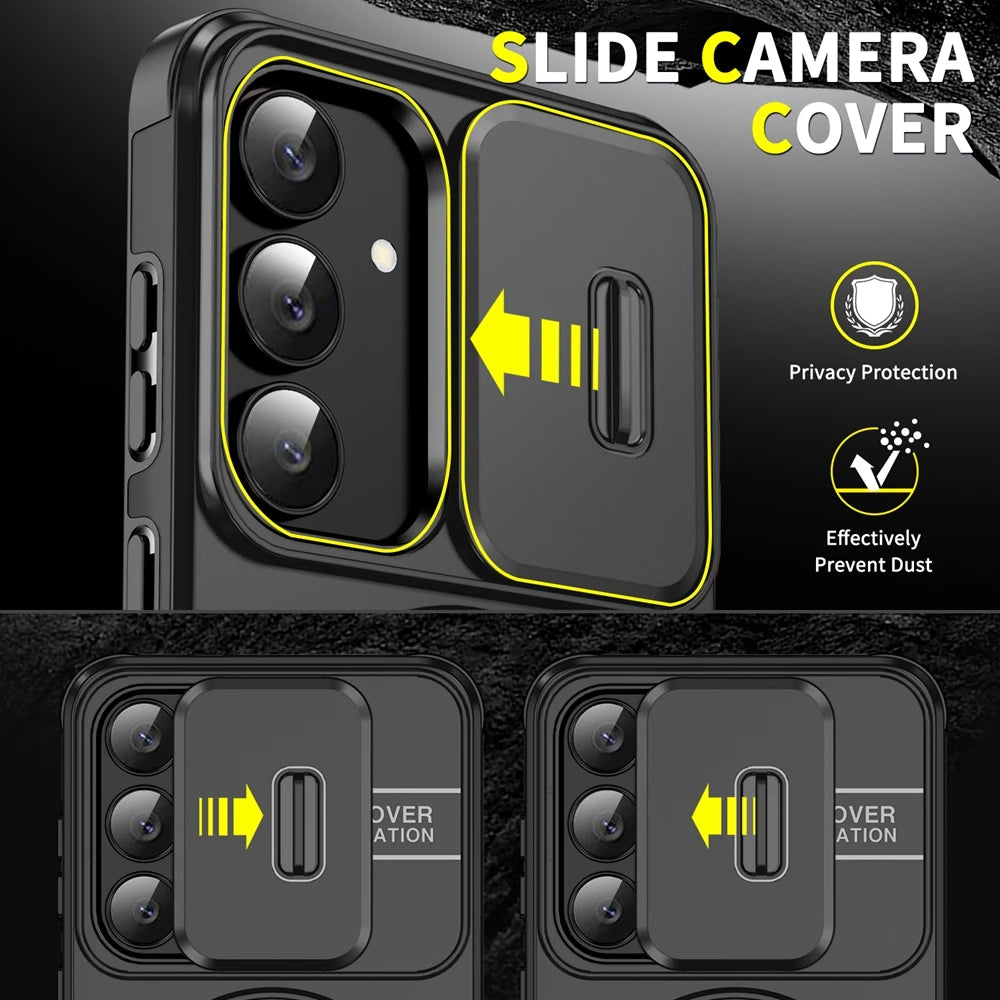 Samsung Galaxy Slide Lens Armor Case