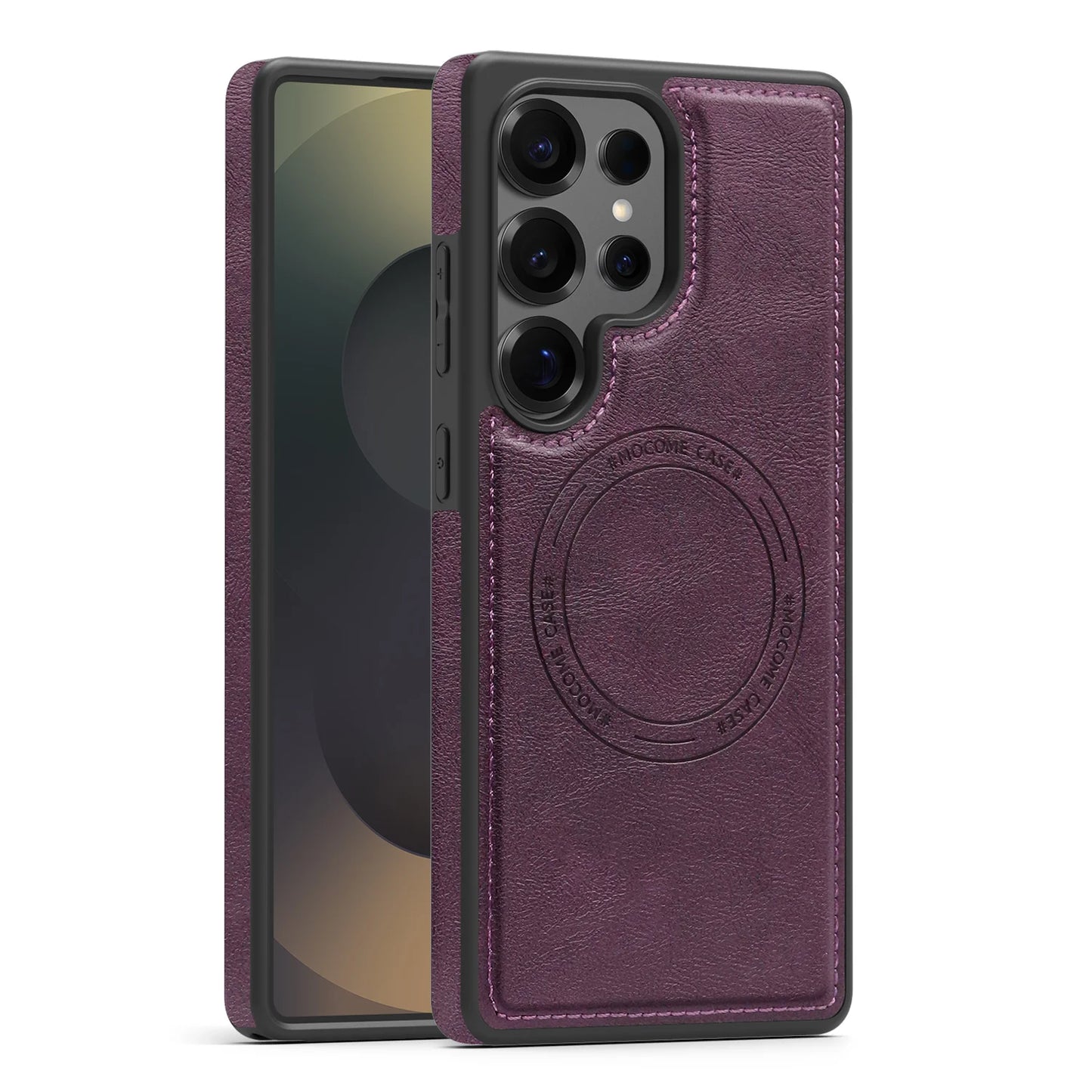 Leather MagSafe Case with Lens Guard