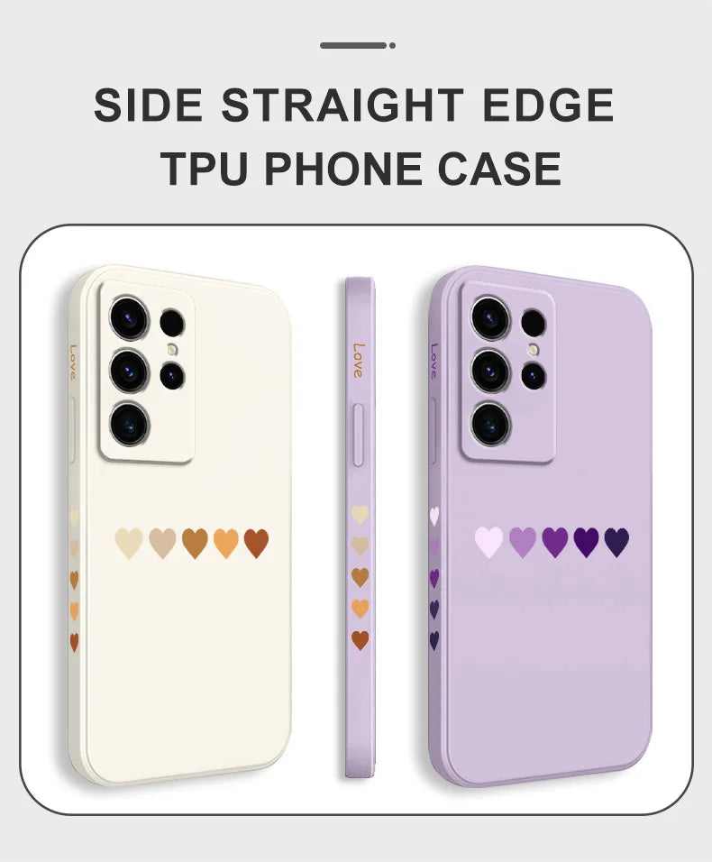 Gradient Heart Case for Samsung Galaxy
