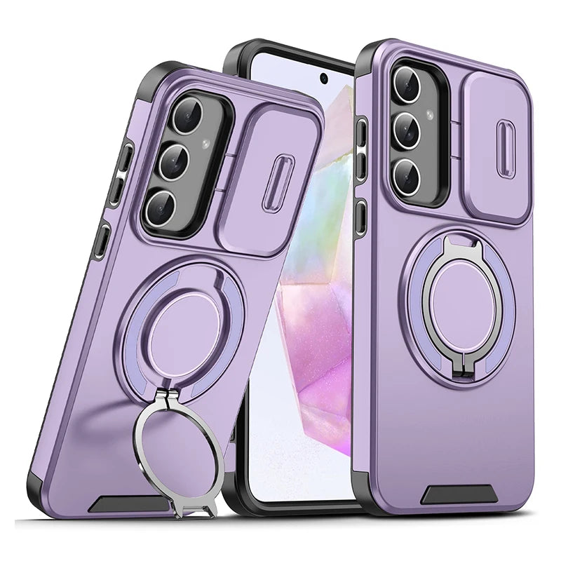 Samsung Magnetic Ring Stand Lens Case