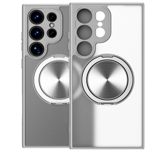 MagSafe Matte Clear Samsung Ring Case