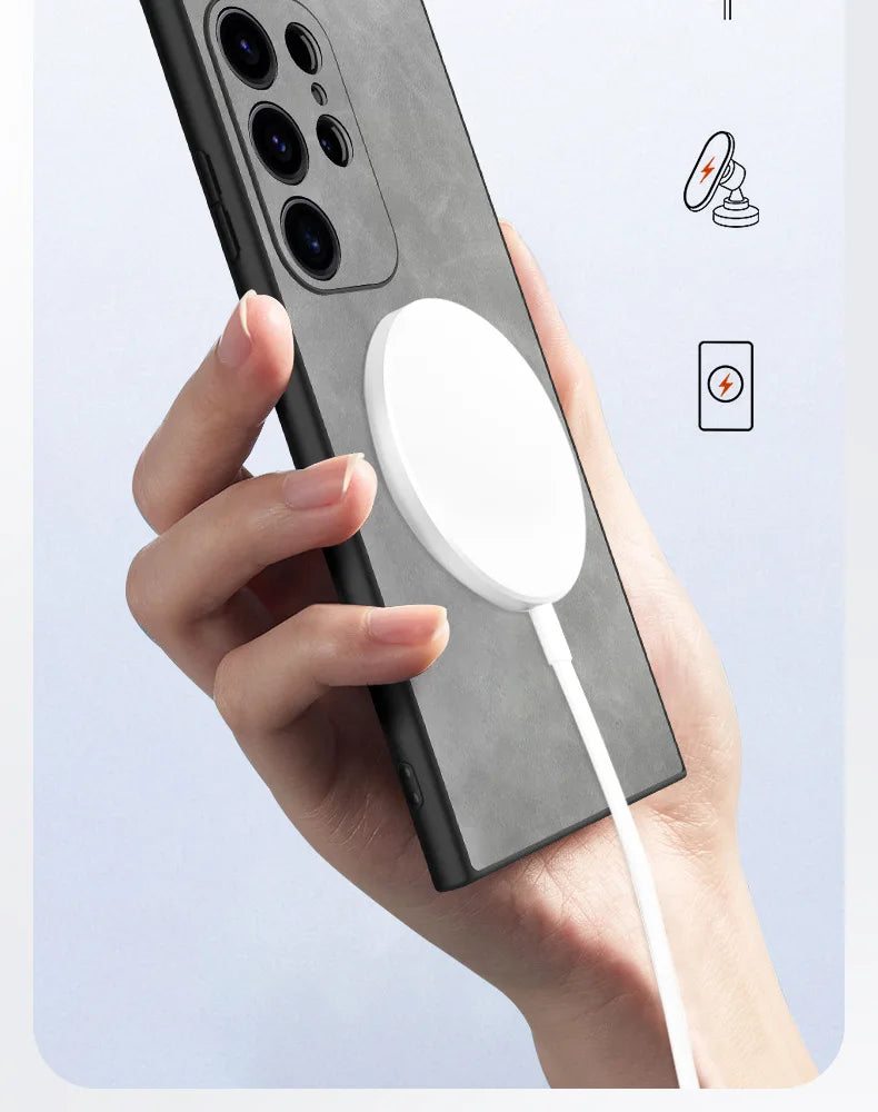 Samsung Galaxy MagSafe Leather Case