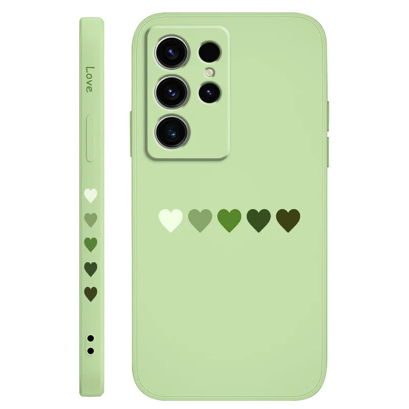 Gradient Heart Case for Samsung Galaxy