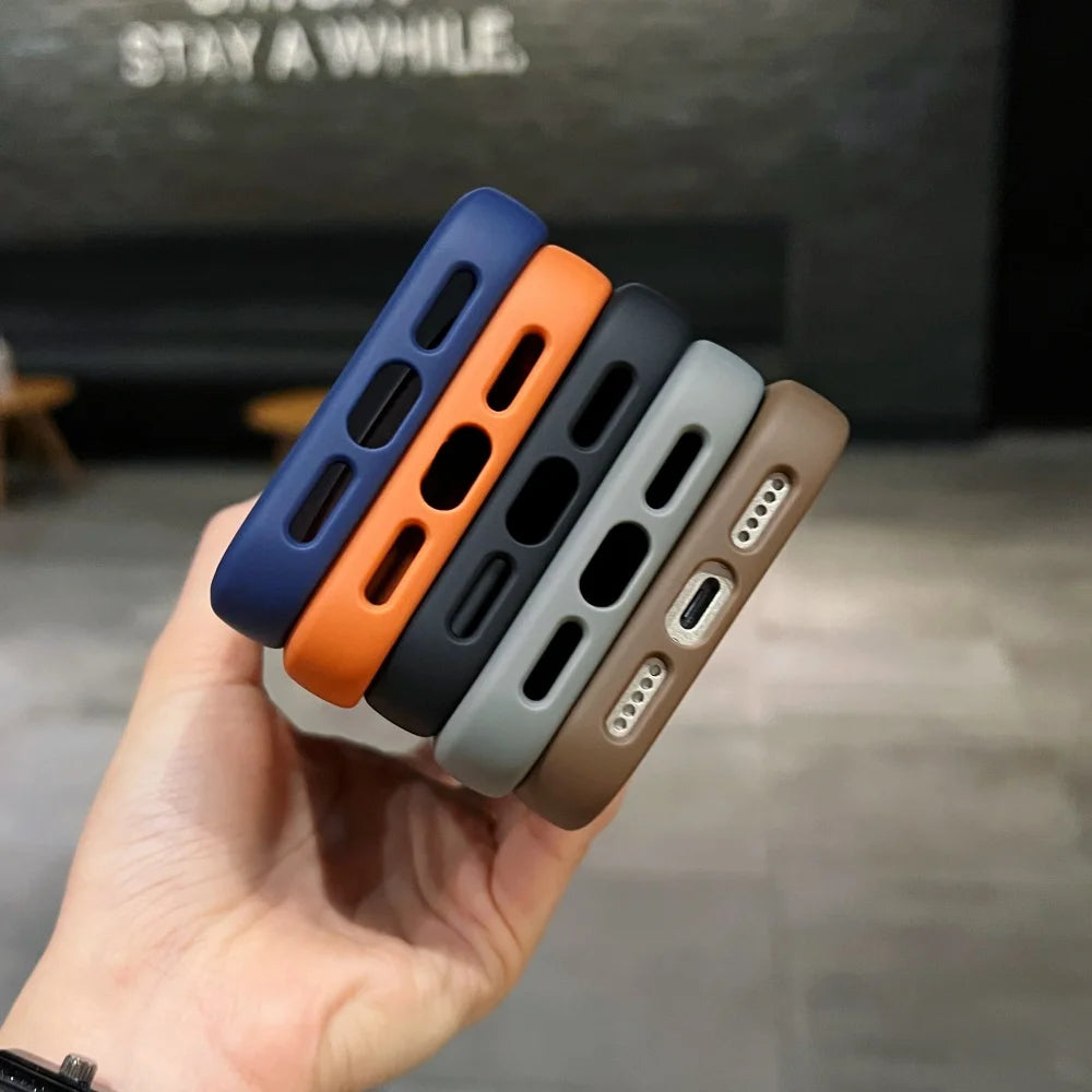 MagSafe Matte Rotating Stand iPhone Case