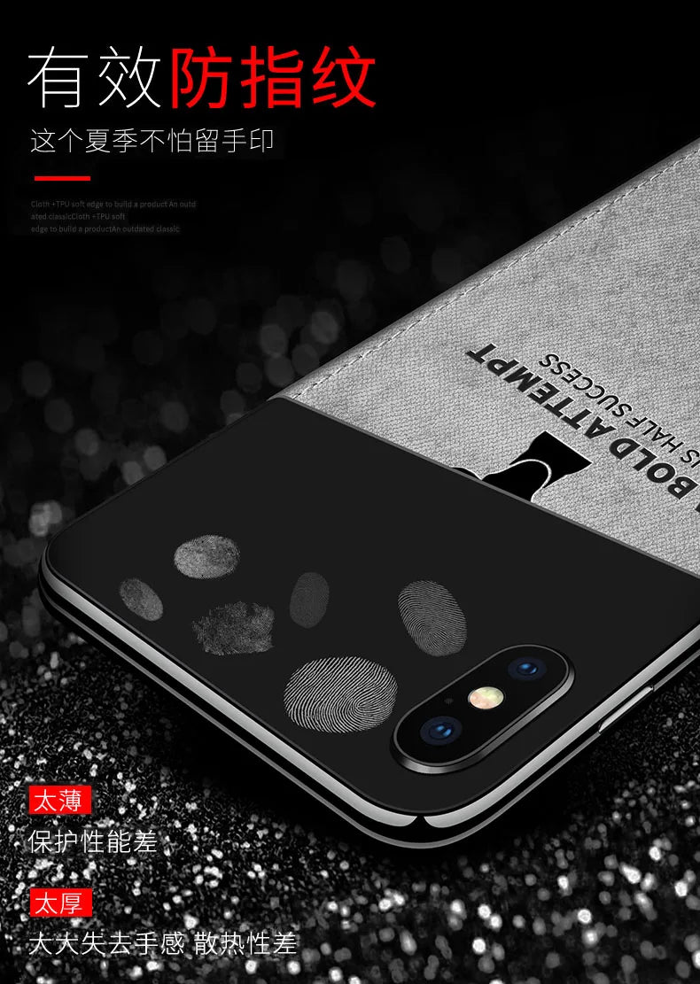 Xiaomi Deer Fabric Protective Phone Case